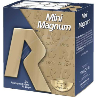 Патрон RIO MiniMagnum NEW кал. 12/70 дробь №4 (3,25 мм) навеска 42 г