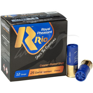 Патрон RIO Royal Pheasant COPPER Plated кал. 12/70 дріб № 4