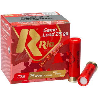 Патрон RIO Game Load кал. 28/65 дробь №4 (3,25 мм) навеска 15 г