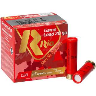 Патрон RIO Game Load кал. 28/65 дробь № 6 (2,75 мм) навеска 15 г