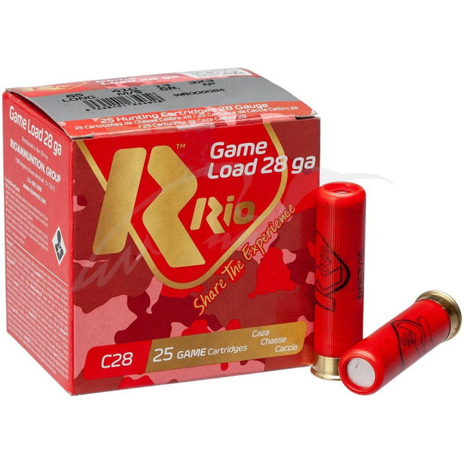 Патрон RIO Game Load кал. 28/65 дріб 3х3