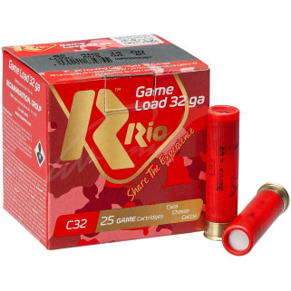 Патрон RIO Game Load кал. 32/65 дробь № 00 (4,5 мм)