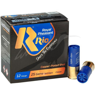 Патрон RIO Royal Pheasant COPPER Plated кал. 12/70 дробь № 1