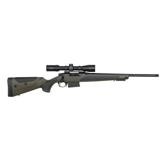 Карабін Hatsan Escort ERX Synthetic Black кал. .308 Win, ствол 51 см, 5/8"-24, з оптичним прицілом 3-9x42