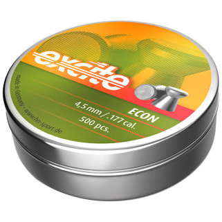 Пули пневматические H&N Econ II. Кал. 4.5 мм. Вес - 0.48 г. 500 шт/уп