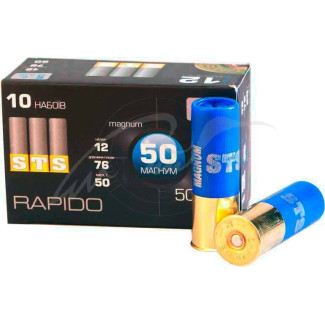 Патрон STS Rapido Magnum кал. 12/76 дробь №7 (2,5 мм) масса - 50 г