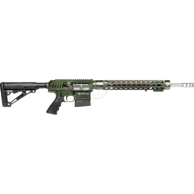 Карабін JP Enterprises LRP-07 кал. 308 Win (7.62/51) ствол - 46 см. Колір - зелений металлік