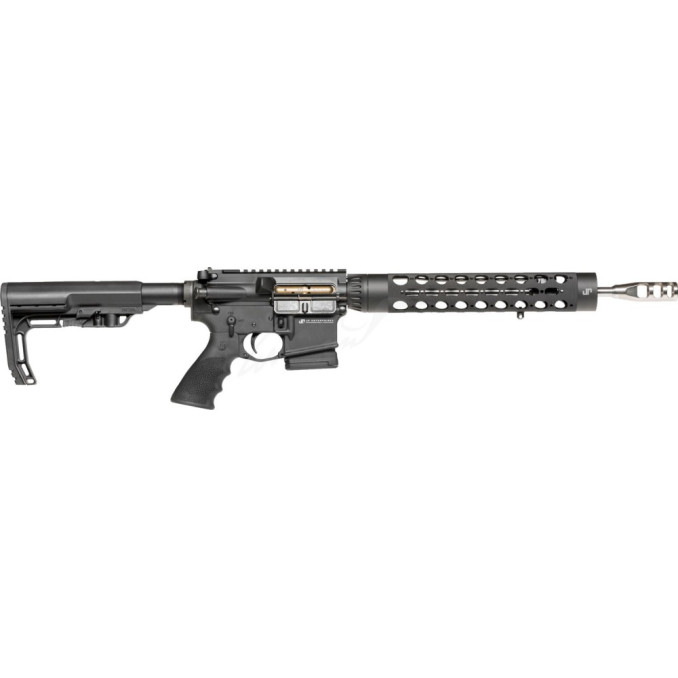 Карабін JP Enterprises JP-15 Ultralight Ready Rifle кал. 223 Rem (5.56/45) ствол - 40 см. Колір - чорний