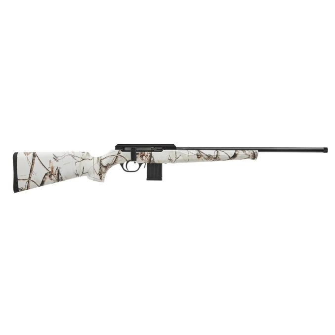 Винтовка малокалиберная ISSC SPA Snow Camo кал. .22 LR, ствол 510 мм, резьба 1/2"-20