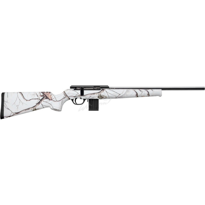 Гвинтівка малокаліберна ISSC SPA Snow Camo кал. 17 HMR з дульним різьбленням 1/2"-20 UNF