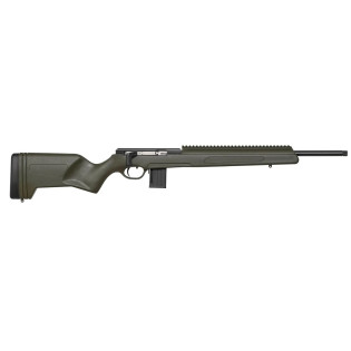 Винтовка малокалиберная ISSC Scout SR OD Green кал. .22 LR, ствол 510 мм, резьба 1/2"-20