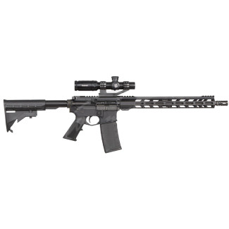 Карабін Voodoo Witch Doctor AR15 16" кал .223 Rem 1:8" з прицілом Bushnell AR Optics 1-4x24 і моноблоком Hawk