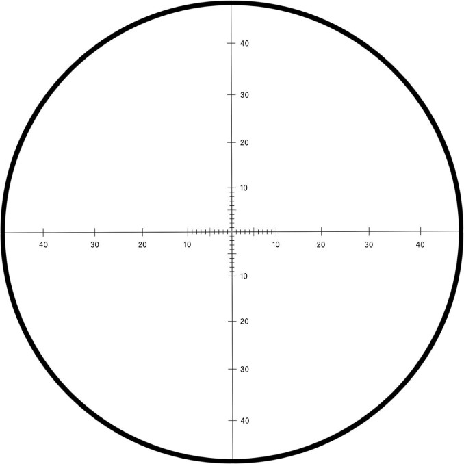 Монокуляр XD Precision Advanced 10х50 WP с сеткой в MRAD