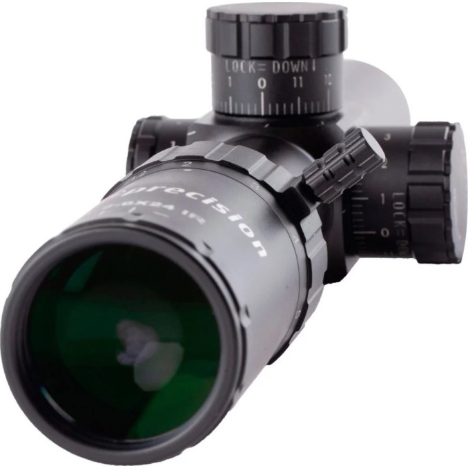 Приціл оптичний XD Precision Black-C.Q.B F1 1-6x24 сітка BDC