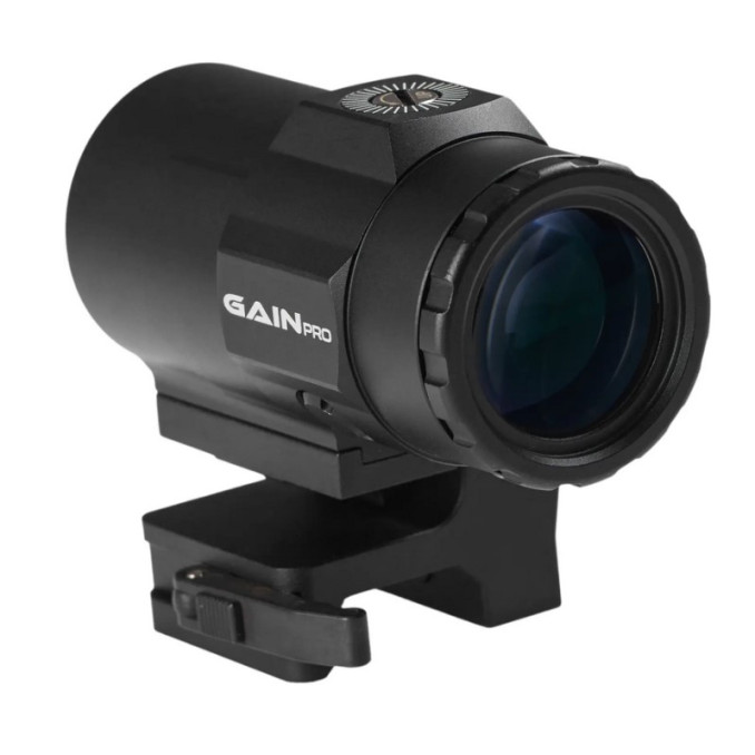 Магнифер XD Precision Gain Pro 3x22 с откидным креплением на Weaver/Picatinny