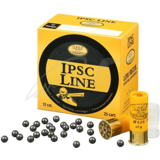 Патрон Zala Arms IPSC кал. 12/67 с контейнером картечь 8 мм навеска 27 г