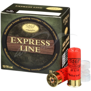 Патрон Zala Arms Express кал. 12/70 дробь № 2/0 (4,5 мм) навеска 32 г