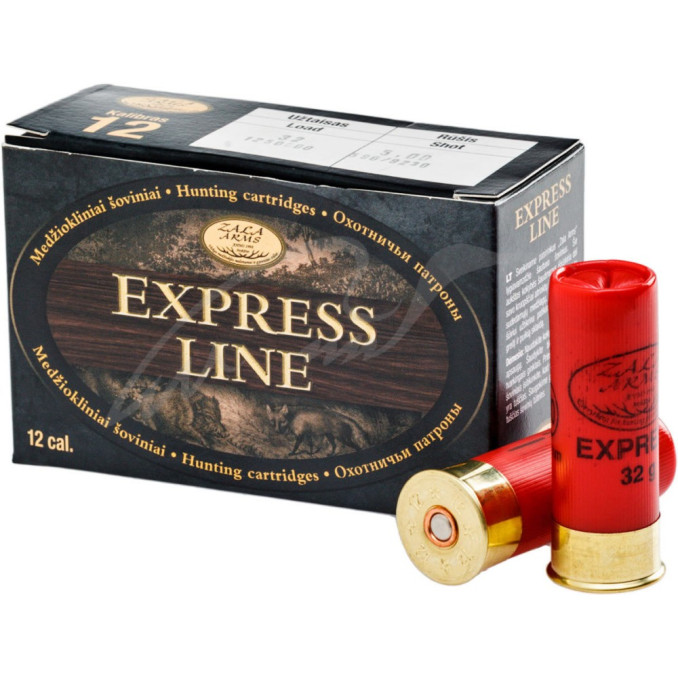Патрон Zala Arms Express 12/70 дробь №4/0 (5,0 мм)