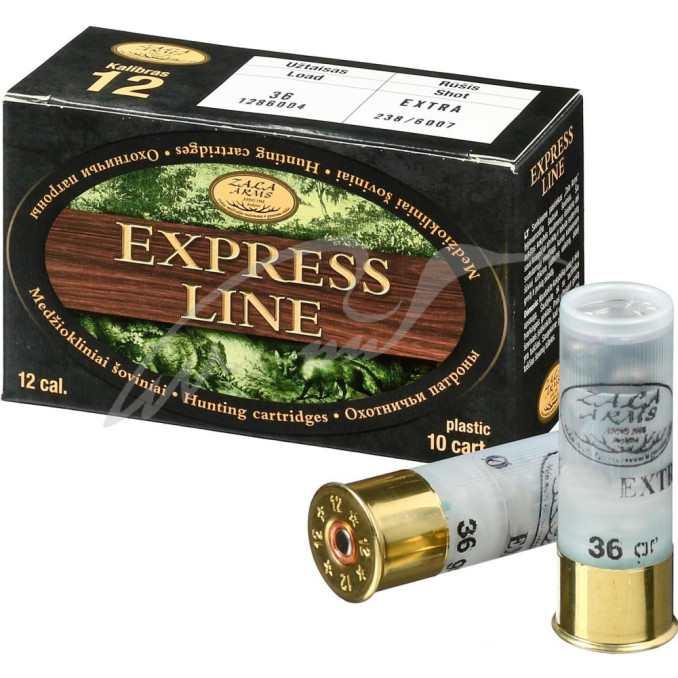 Патрон Zala Arms Extra кал. 12/70 картеч 5,0 мм навішування 36 г