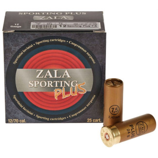 Патрон Zala Arms Sporting Plus кал. 12/70 дріб № 7,5 (2,4 м) навішування 24 грами