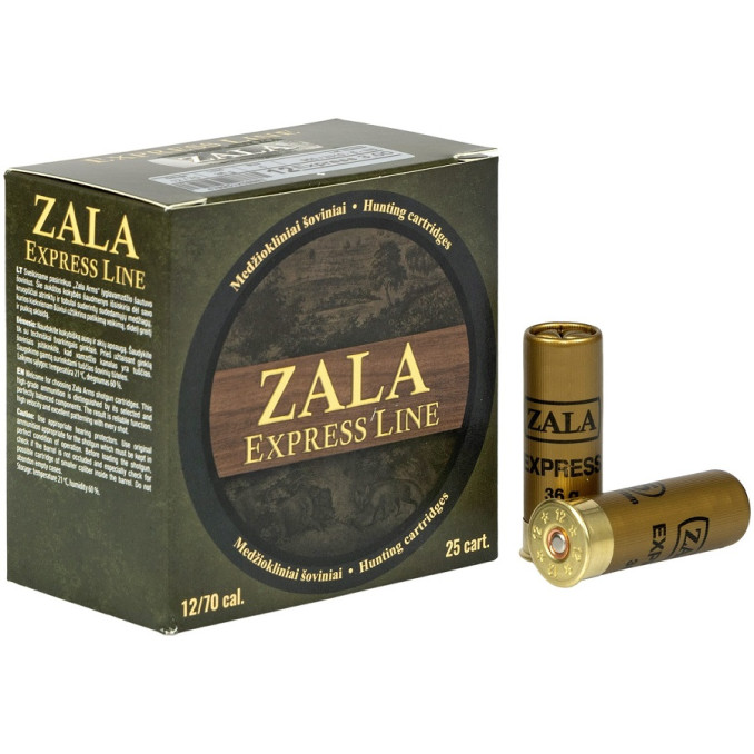 Патрон Zala Arms Express кал. 12/70 дробь №5 (3 мм) навеска 36 г
