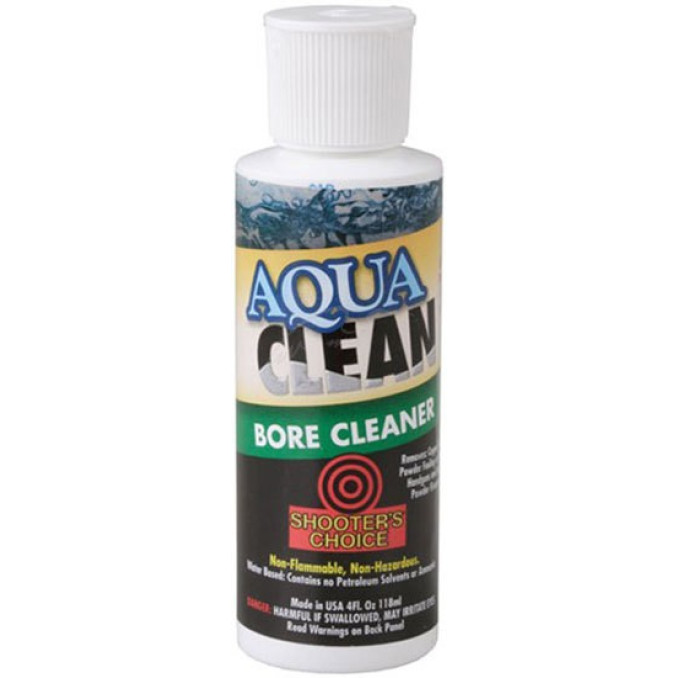 Растворитель на водной основе Shooters Choice Aqua Clean Bore Cleaner. Объем - 4 унции (118 г).