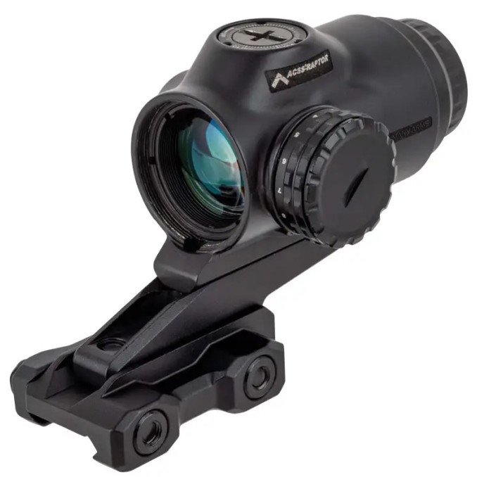 Приціл призматичний Primary Arms SLx 3X MicroPrism сітка ACSS Raptor 5.56/.308. Black