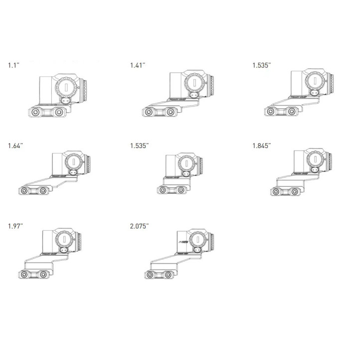 Приціл призматичний Primary Arms SLx 5X Micro Prism сітка ACSS Aurora 5.56/.308 Yard. Black