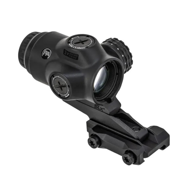 Призматичний приціл Primary Arms SLx 3X MicroPrism сітка ACSS Raptor 7.62X39/300BLK Yard. Black  