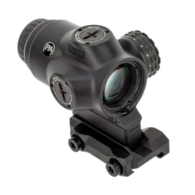 Призматичний приціл Primary Arms SLx 3X MicroPrism сітка ACSS Raptor 7.62X39/300BLK Yard. Black  