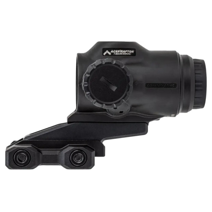 Призматичний приціл Primary Arms SLx 3X MicroPrism сітка ACSS Raptor 7.62X39/300BLK Yard. Black  