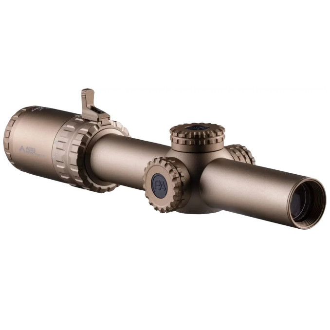 Оптичний приціл Primary Arms SLx 1–6×24 Gen IV SFP сітка ACSS NOVA 5.56/.308 Mil з підсвічуванням FDE