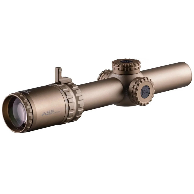 Оптичний приціл Primary Arms SLx 1–6×24 Gen IV SFP сітка ACSS NOVA 5.56/.308 Mil з підсвічуванням FDE