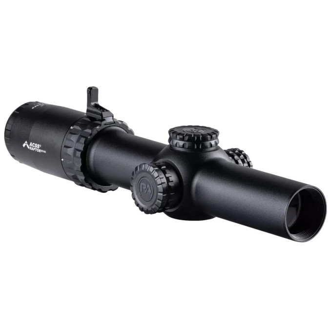 Оптичний приціл Primary Arms SLx 1-10×28 SFP з підсвіткою та сіткою ACSS Raptor M10S