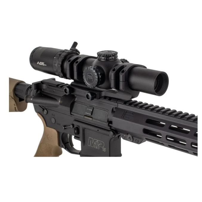 Оптичний приціл Primary Arms SLx 1-10×28 SFP з підсвіткою та сіткою ACSS Raptor M10S