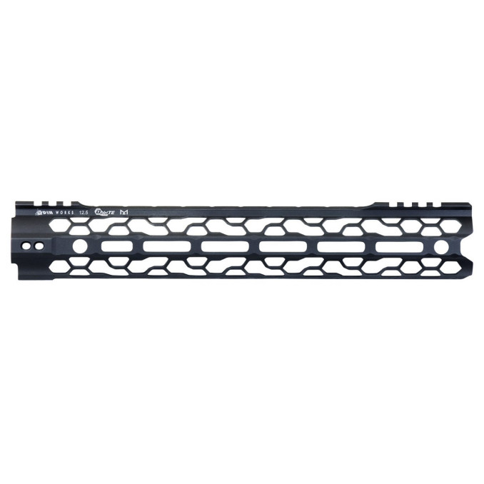 Цевье F-12-ML-02: 12.5" MLOK О2 Lite Free Float Forend Odin Works