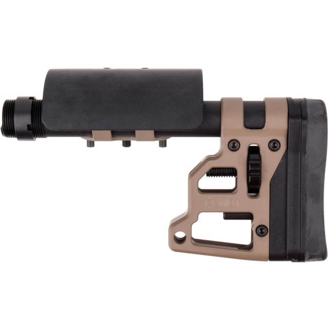 Приклад MDT Skeleton Carbine Stock 9.75". Матеріал - Алюміній. Колір - пісочний