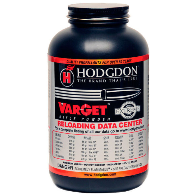 Порох Hodgdon Varget. Вес - 0,454 кг