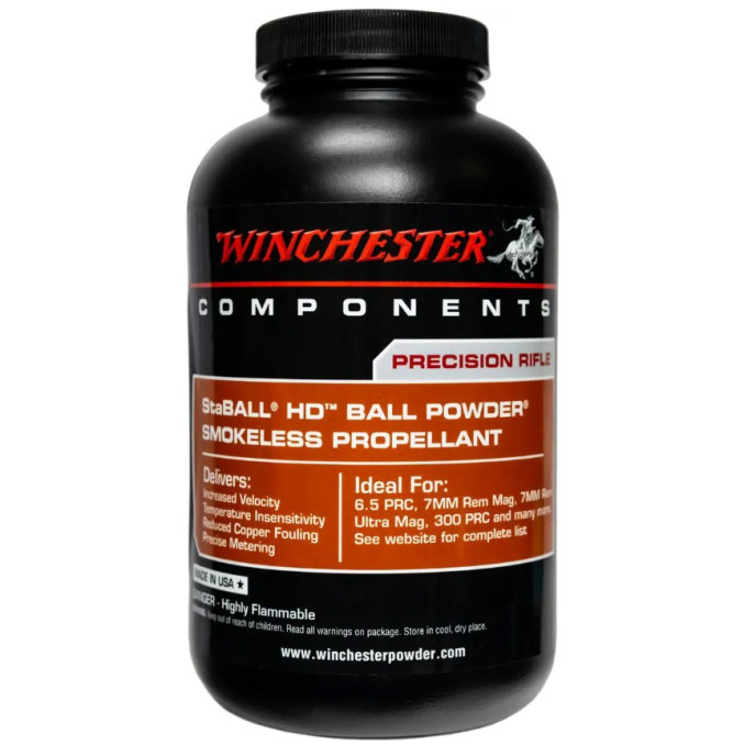 Порох Winchester StaBALL HD. Вес - 0.454 кг