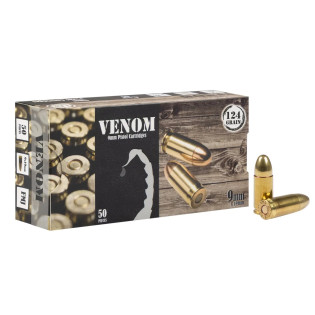 Патрон MEDEF кал. 9 мм (9x19) куля FMJ 124 gr (8,0 г)