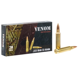 Патрон MEDEF кал. .223 Rem куля FMJ масою 55 gr (3,6 г)