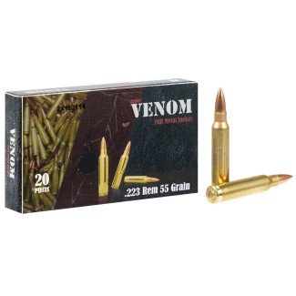 Патрон MEDEF кал. .223 Rem куля FMJ масою 55 gr (3,6 г)
