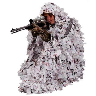 Маскувальна накидка Аmeristep 3D Gillie Snow Tangle