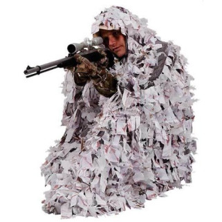 Маскувальна накидка Аmeristep 3D Gillie Snow Tangle