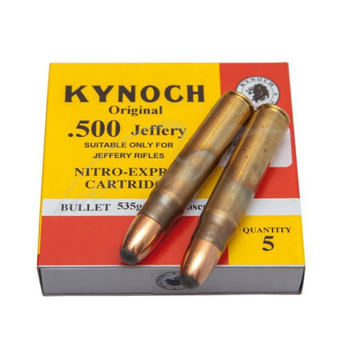 Патрон KYNOCH 500 JEFFERY S 535GR/34.67g