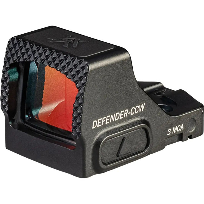 Коліматорний приціл Vortex Defender-CCW 3 MOA. Picatinny/DeltaPoint® Pro