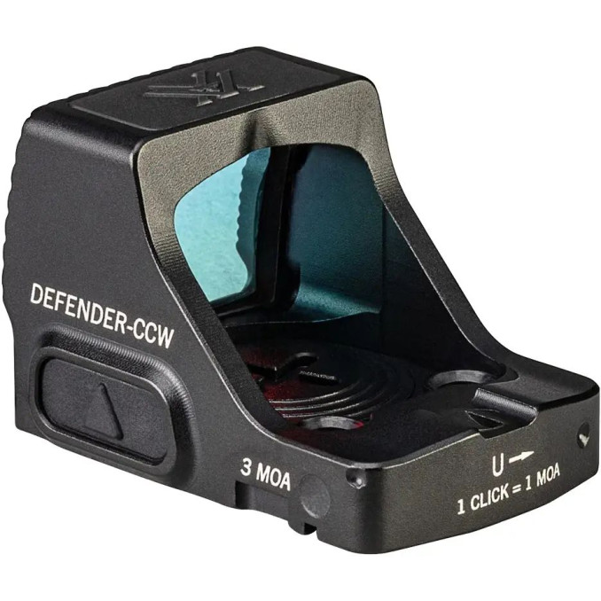 Коліматорний приціл Vortex Defender-CCW 3 MOA. Picatinny/DeltaPoint® Pro