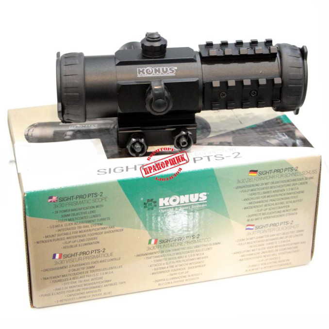Коллиматорный прицел KONUS SIGHT-PRO PTS2