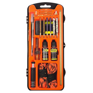 Набор для чистки Gun Cleaning Kit Bore Bronze Brush Transparent Orange Strong Case 22к ТРАВМАТ ROTCHI