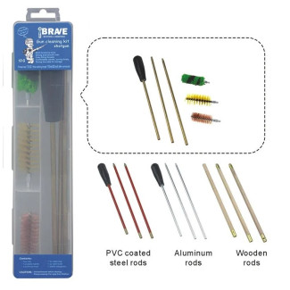Transparent Plastic Case Gun Cleaning Kit for Shotgun 12 к ROTCHI